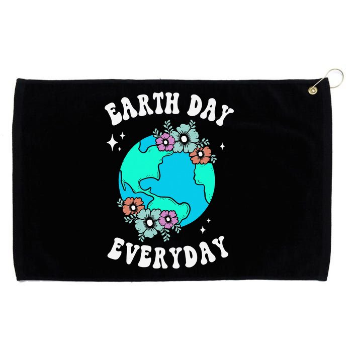 Earth Day Save Our Home Plant More Trees Go Planet Grommeted Golf Towel