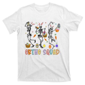 Easter Day Skeleton Ortho Squad Dance Orthopedic T-Shirt