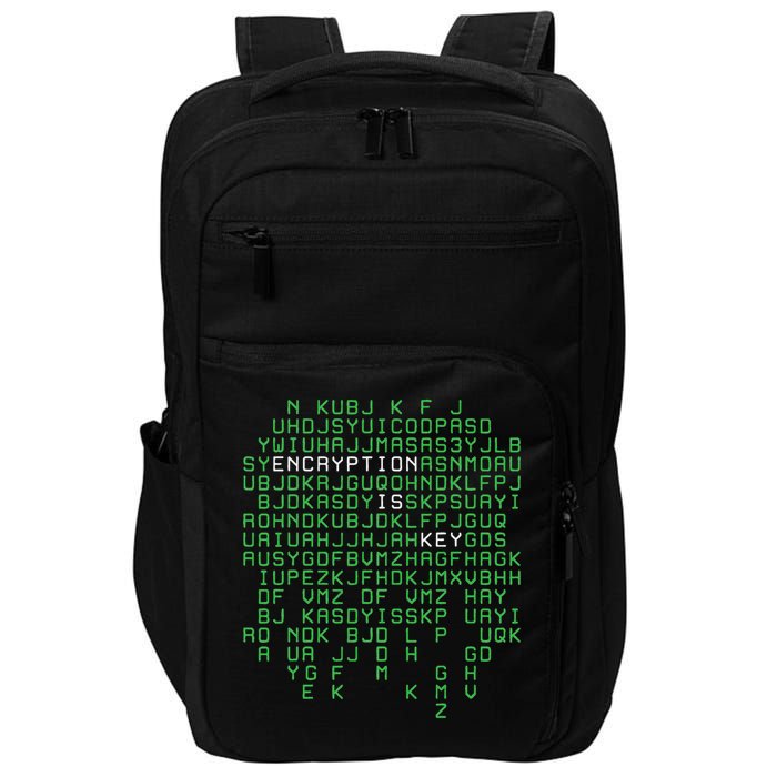 Encryption Design Security Programmer Cryptographer Impact Tech Backpack
