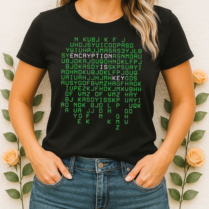 Encryption Design Security Programmer Cryptographer Women's T-Shirt