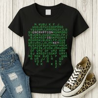 Encryption Design Security Programmer Cryptographer Women's T-Shirt