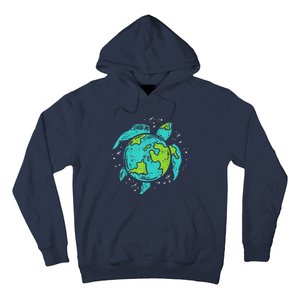 Earth Day Sea Turtle Save The Planet Cute Hoodie