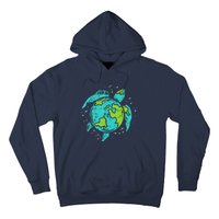 Earth Day Sea Turtle Save The Planet Cute Hoodie