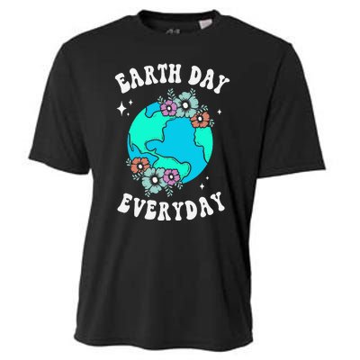 Earth Day Save Our Home Plant More Trees Go Planet Cooling Performance Crew T-Shirt