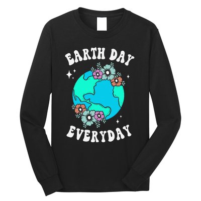 Earth Day Save Our Home Plant More Trees Go Planet Long Sleeve Shirt