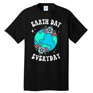 Earth Day Save Our Home Plant More Trees Go Planet Tall T-Shirt