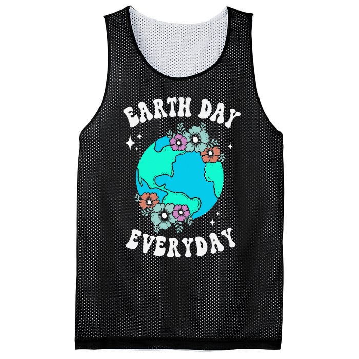 Earth Day Save Our Home Plant More Trees Go Planet Mesh Reversible Basketball Jersey Tank