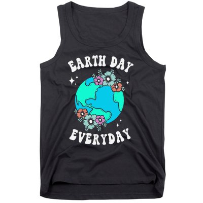 Earth Day Save Our Home Plant More Trees Go Planet Tank Top