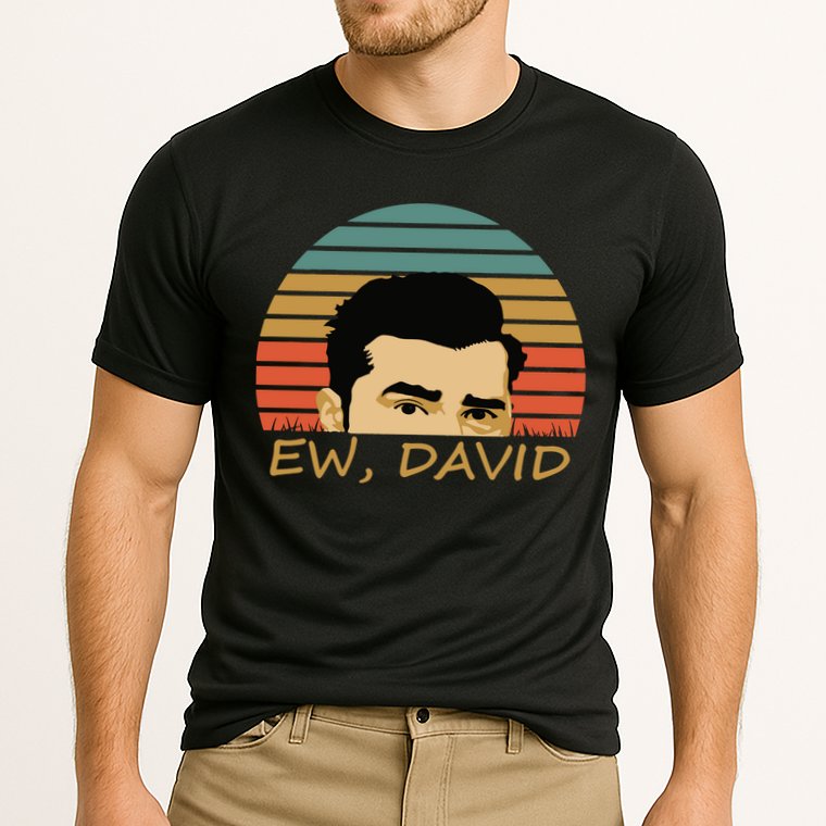Ew David Schitts Creek David Rose Cooling Performance Crew T-Shirt