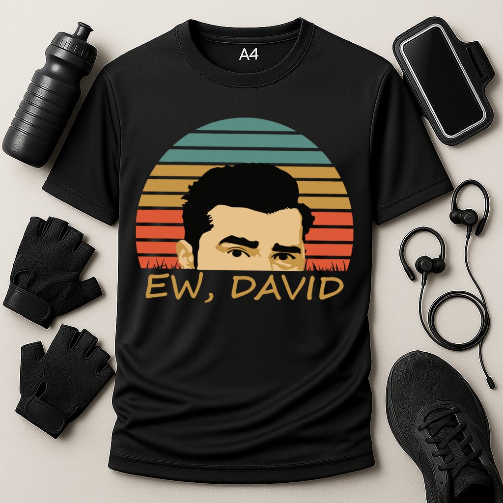 Ew David Schitts Creek David Rose Cooling Performance Crew T-Shirt