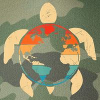 Earth Day Save Environment Cute Turtle Planet Protection Legacy Tie Dye Trucker Hat