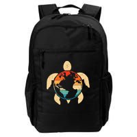 Earth Day Save Environment Cute Turtle Planet Protection Backpack