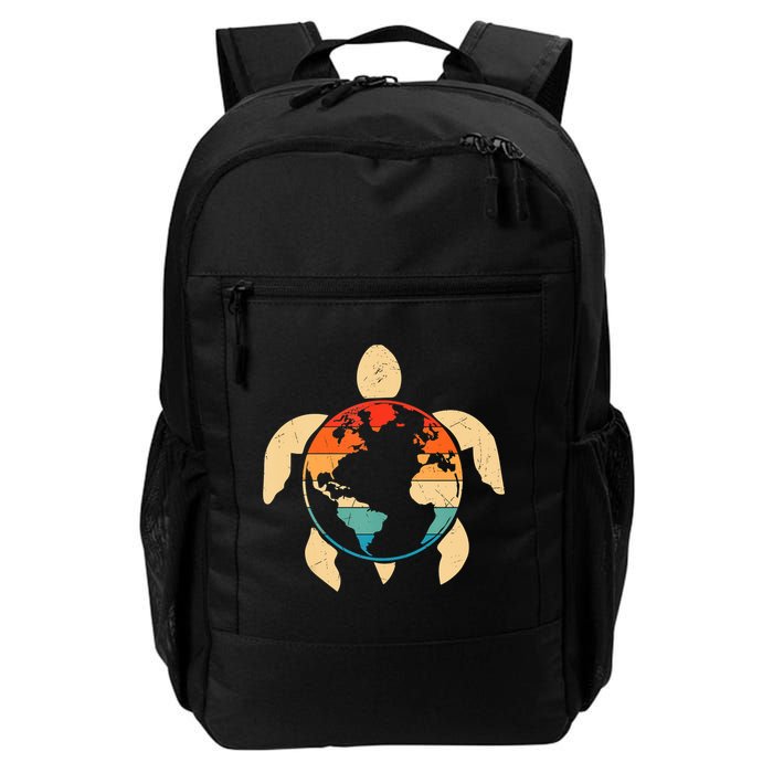 Earth Day Save Environment Cute Turtle Planet Protection Backpack