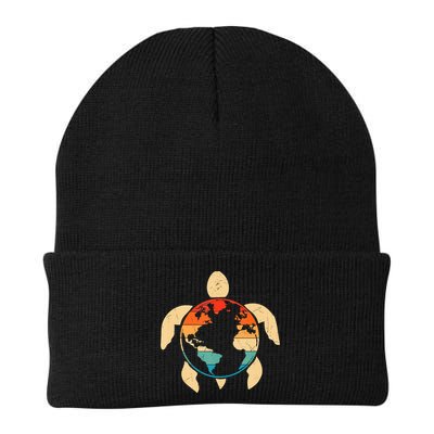 Earth Day Save Environment Cute Turtle Planet Protection Beanie