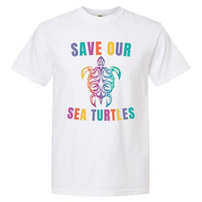 Earth Day, Save Our Sea Turtles, Sea Turtle Lover, Marine Life Garment-Dyed Heavyweight T-Shirt