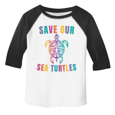 Earth Day, Save Our Sea Turtles, Sea Turtle Lover, Marine Life Toddler Fine Jersey T-Shirt