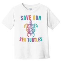 Earth Day, Save Our Sea Turtles, Sea Turtle Lover, Marine Life Toddler T-Shirt