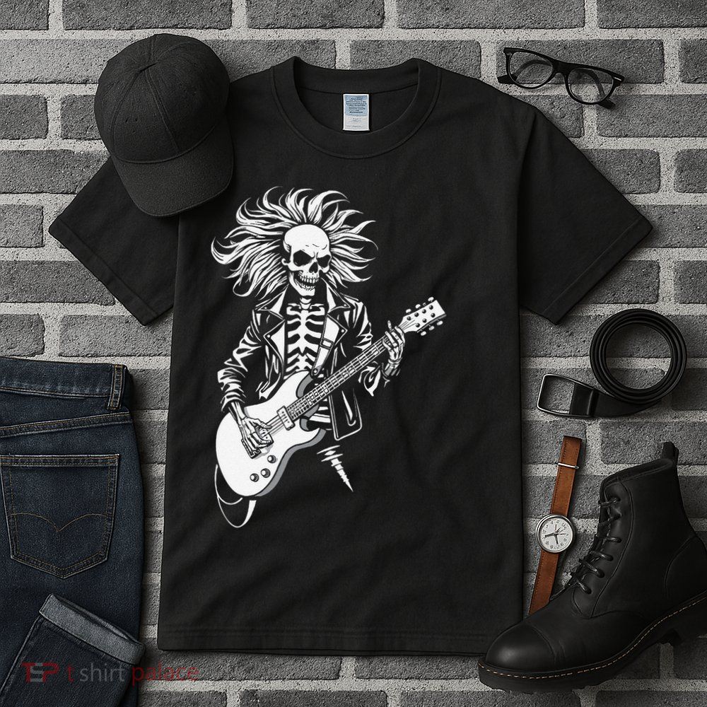 Edgy Dynamic Skeleton Tall T-Shirt