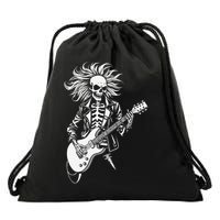 Edgy Dynamic Skeleton Drawstring Bag