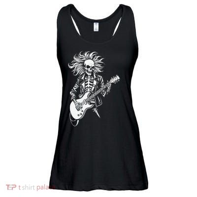 Edgy Dynamic Skeleton Ladies Essential Flowy Tank