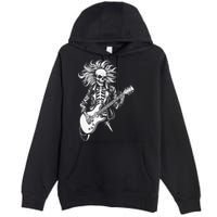 Edgy Dynamic Skeleton Premium Pullover Hoodie