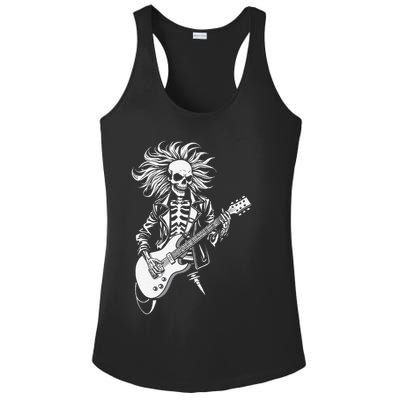 Edgy Dynamic Skeleton Ladies PosiCharge Competitor Racerback Tank