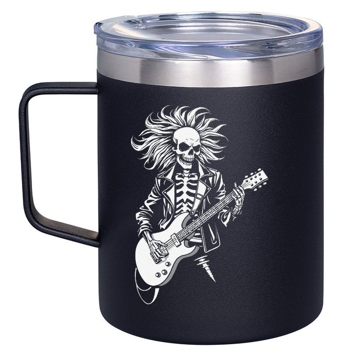 Edgy Dynamic Skeleton 12oz Stainless Steel Coffee Mug