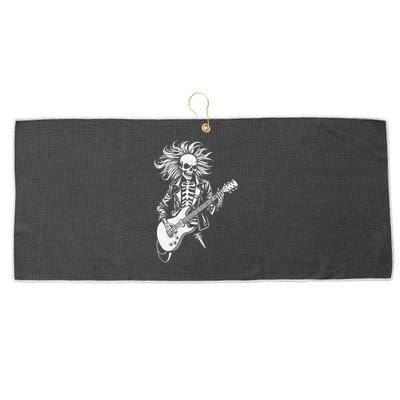 Edgy Dynamic Skeleton Large Microfiber Waffle Golf Towel