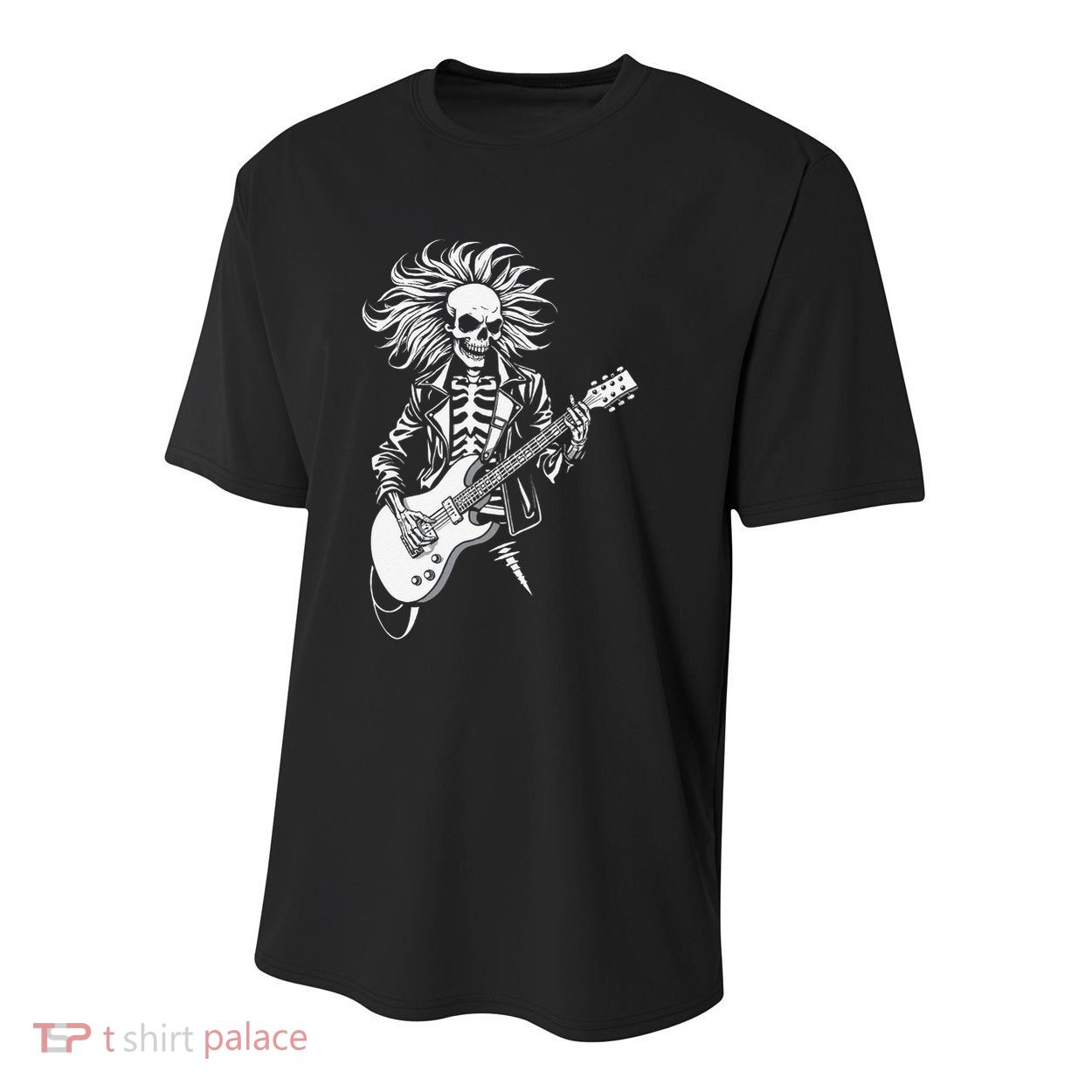Edgy Dynamic Skeleton Youth Performance Sprint T-Shirt