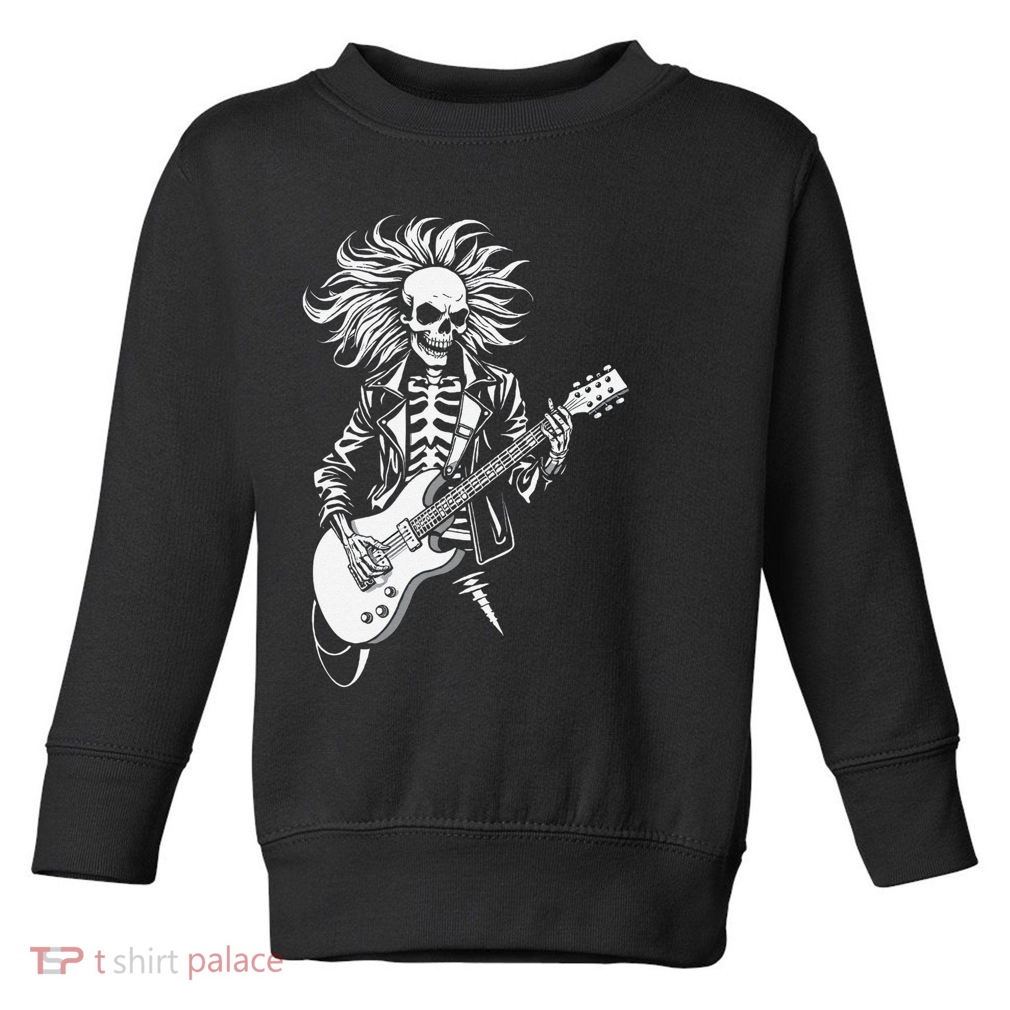 Edgy Dynamic Skeleton Toddler Sweatshirt