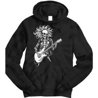 Edgy Dynamic Skeleton Tie Dye Hoodie