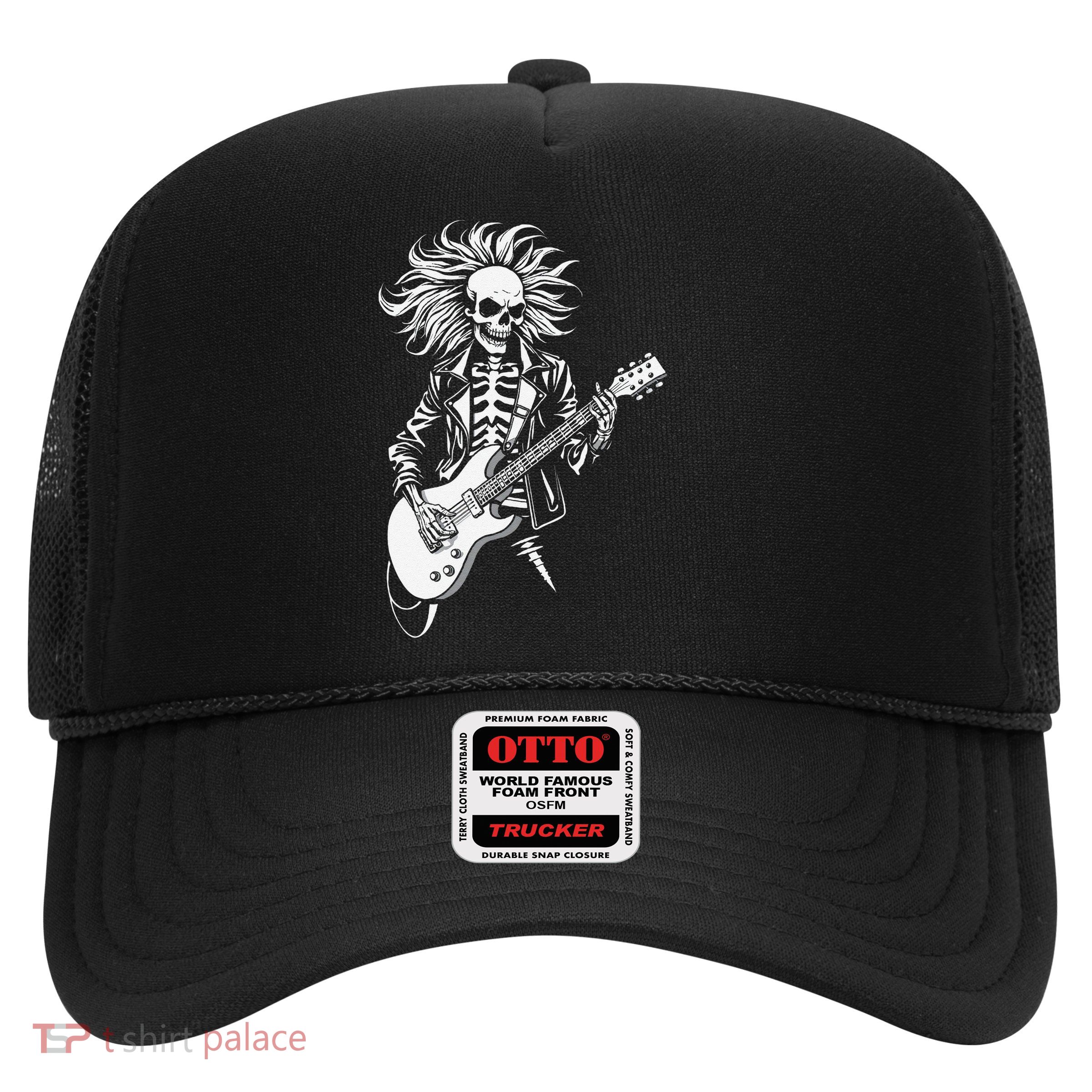 Edgy Dynamic Skeleton Trucker Hat
