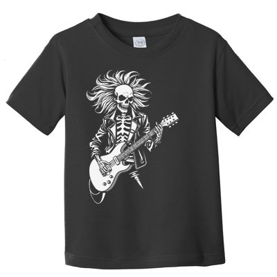 Edgy Dynamic Skeleton Toddler T-Shirt