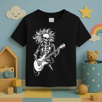 Edgy Dynamic Skeleton Toddler T-Shirt