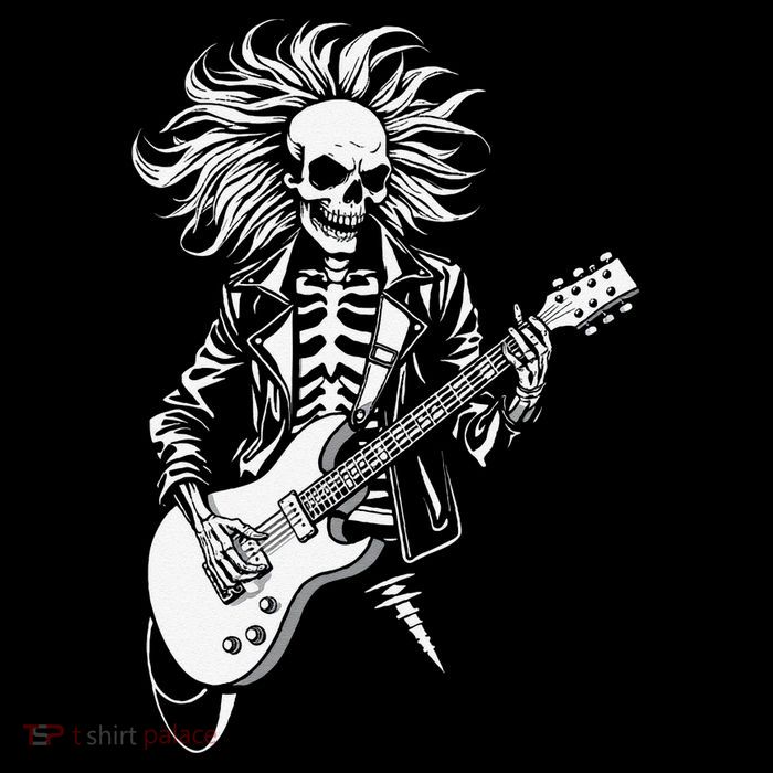 Edgy Dynamic Skeleton Kids T-Shirt