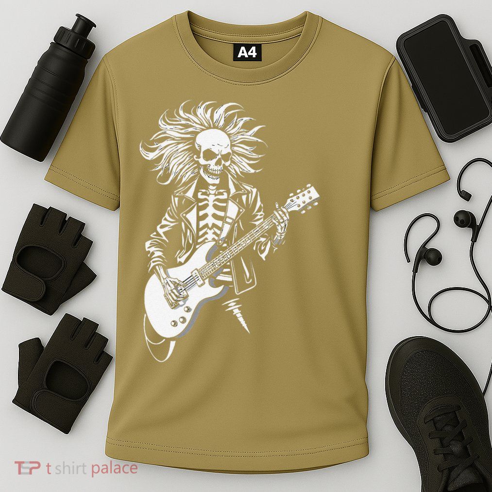 Edgy Dynamic Skeleton Performance Shirt