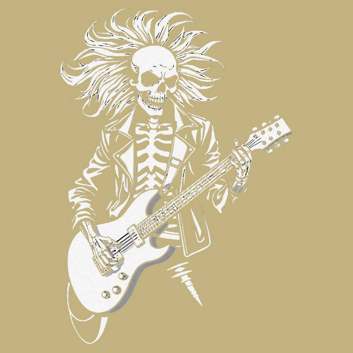 Edgy Dynamic Skeleton Tall Long Sleeve T-Shirt