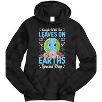 Earth Day Special Laugh With The Leaves On Tie Dye Hoodie