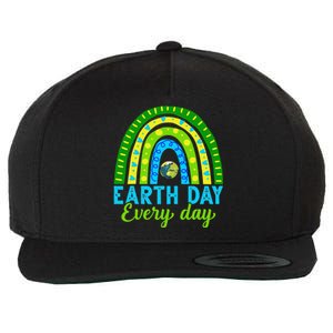 Earth Day Save Our Home Plant More Trees Go Planet Wool Snapback Cap