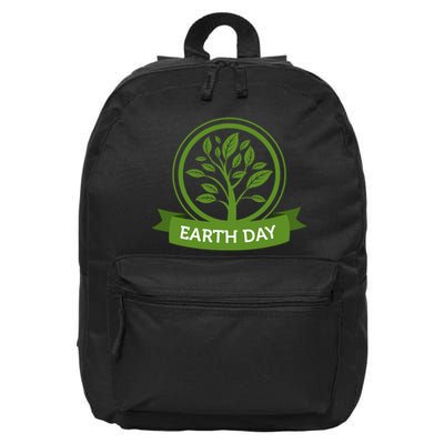 Earth Day Tree 16 in Basic Backpack