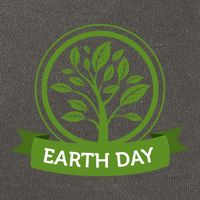 Earth Day Tree Cotton Canvas Backpack