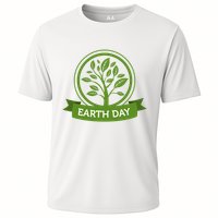 Earth Day Tree Cooling Performance Crew T-Shirt
