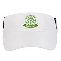 Earth Day Tree Adult Drive Performance Visor