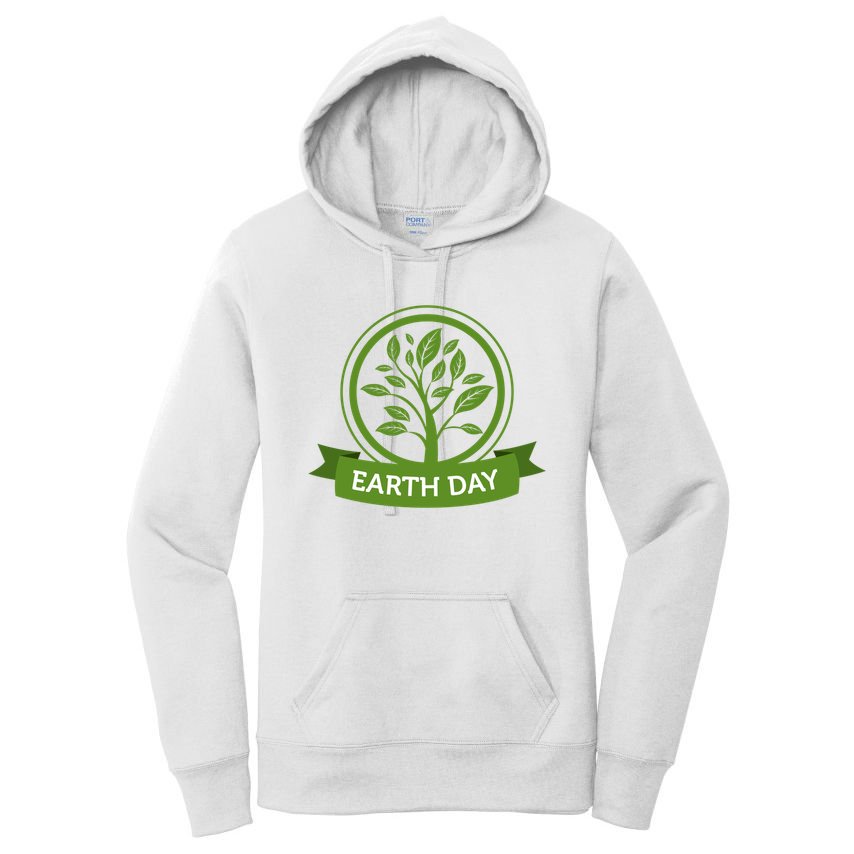 Earth Day Tree Women's Pullover Hoodie