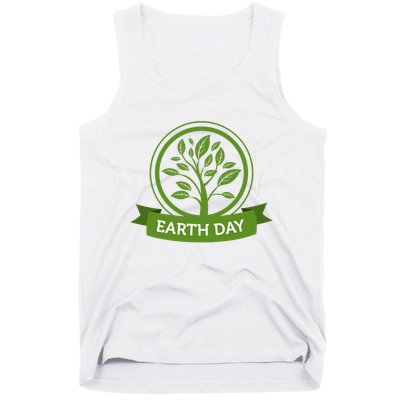Earth Day Tree Tank Top