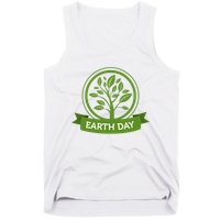 Earth Day Tree Tank Top