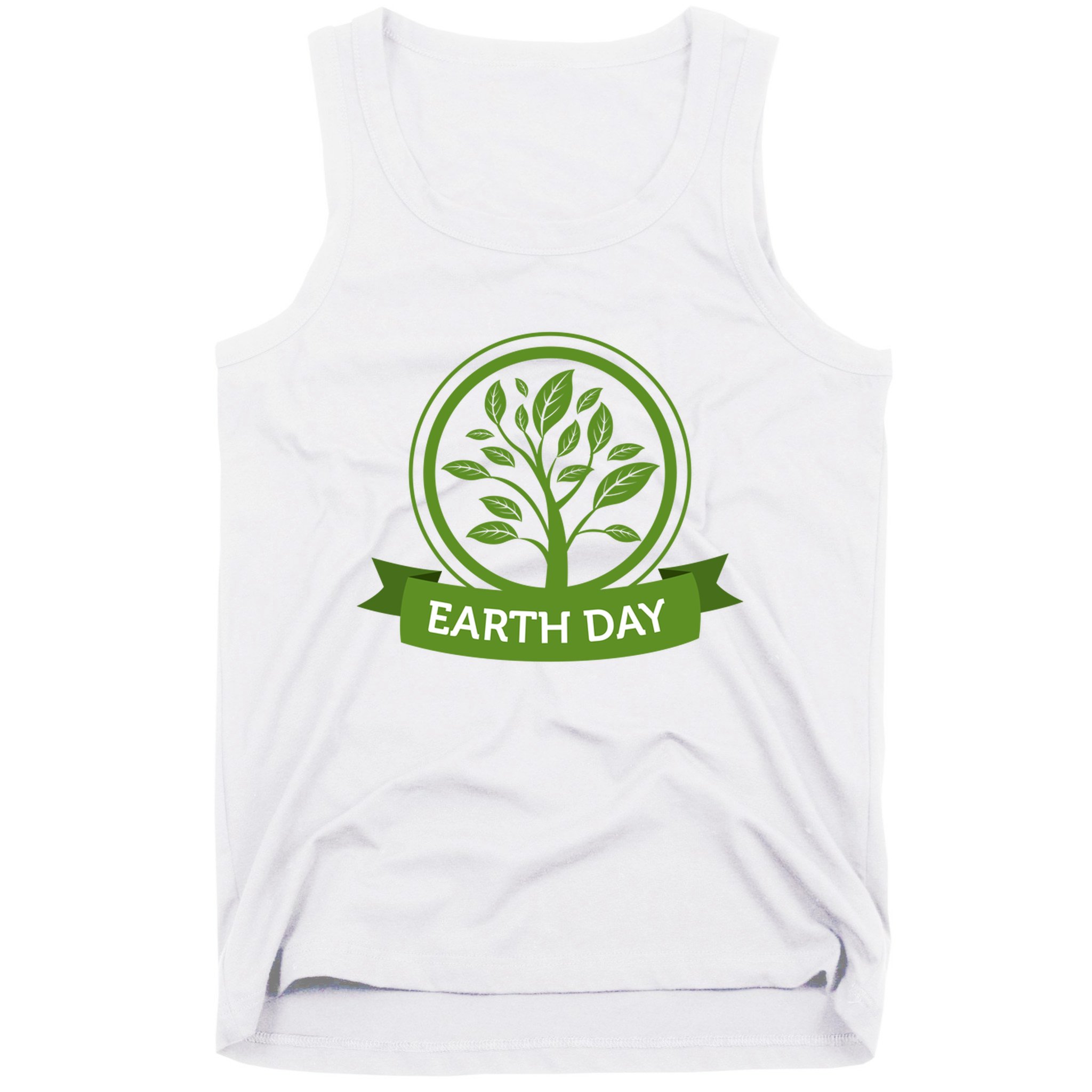 Earth Day Tree Tank Top