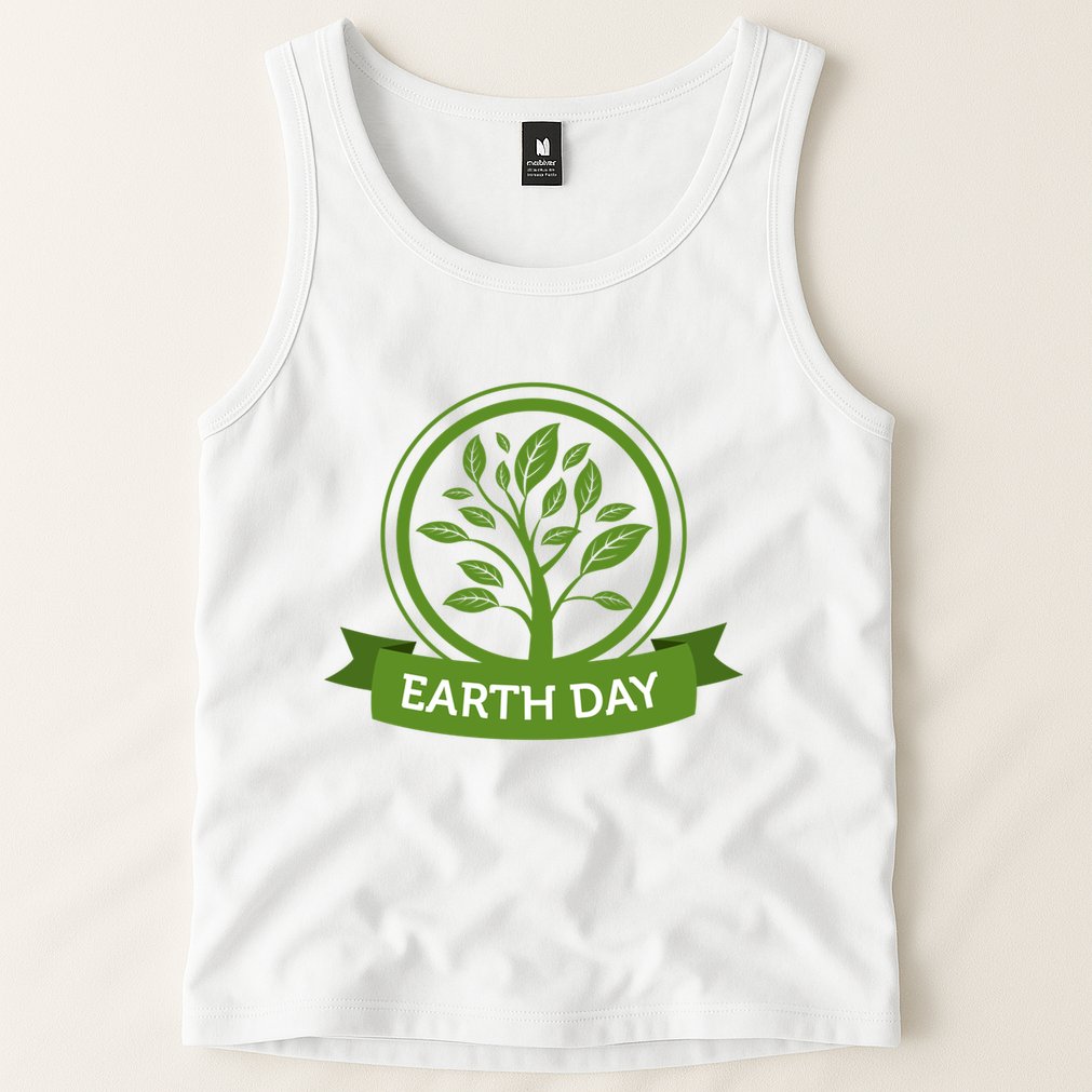 Earth Day Tree Tank Top