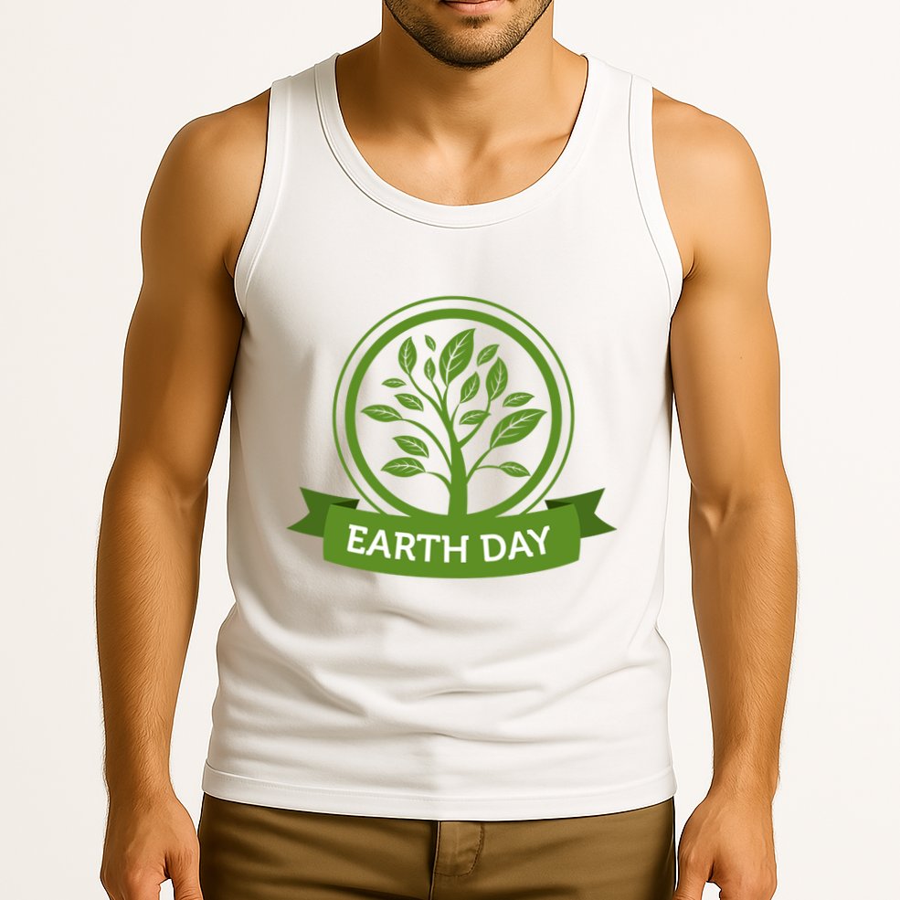 Earth Day Tree Tank Top