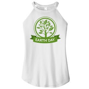 Earth Day Tree Women's Perfect Tri Rocker Tank